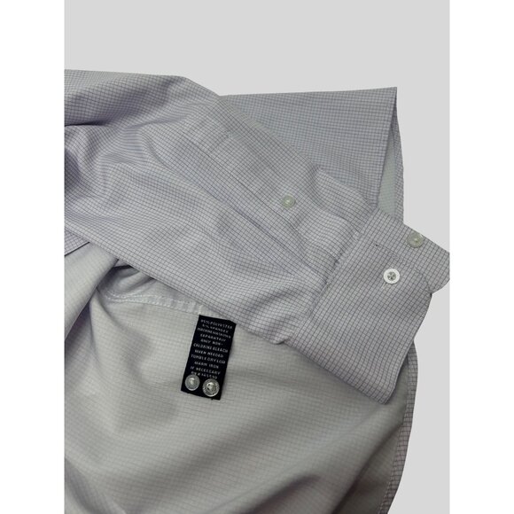 Nautica‎ Mens Regular Fit, Lavender,  Long Sleeve Dress Shirt XL - Picture 5 of 7